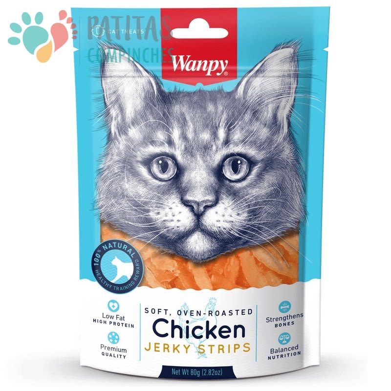 Wanpy Cat Snack Chicken 80g.1