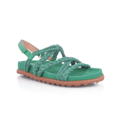 SANDALIA GREASE VERDE EURO SANDALIA GREASE VERDE EURO