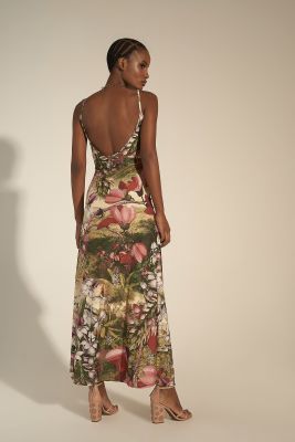 VESTIDO FAIXA AZULEJARIA VESTIDO FAIXA AZULEJARIA