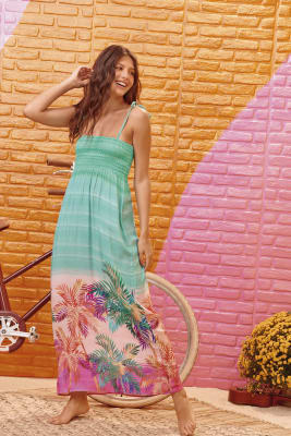 VESTIDO WAIKIKI ROSA VESTIDO WAIKIKI ROSA