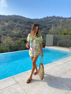 BLUSA MC VERDEROSA BLUSA MC VERDEROSA
