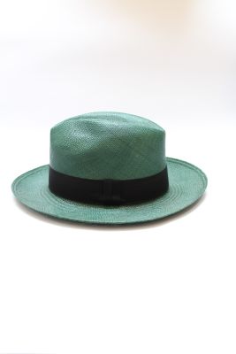 PANAMA HAT VERDE OSCURO PANAMA HAT VERDE OSCURO
