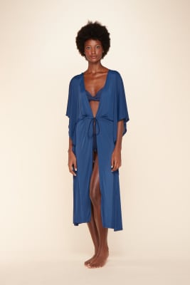 KAFTAN LISO AZUL KAFTAN LISO AZUL