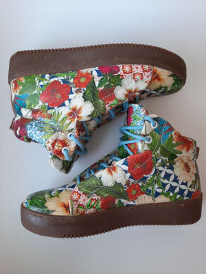 18 FARM ZAPATILLAS 137 TENIS RUA CANO ALTO COURO HAVANA 18 FARM ZAPATILLAS 137 TENIS RUA CANO ALTO COURO HAVANA