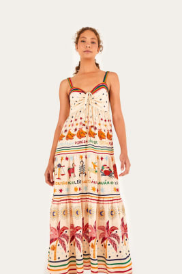 VESTIDO MIDI ZODIACO VESTIDO MIDI ZODIACO