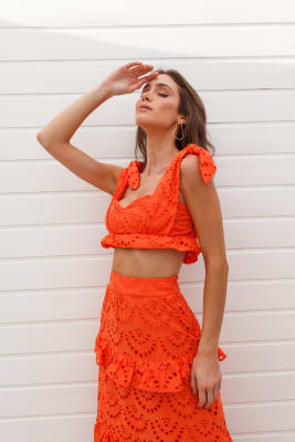 TOTAL LOOK FRANCIELLA LARANJA TOTAL LOOK FRANCIELLA LARANJA