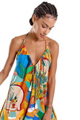 BLUEMAN VESTIDO SAIDA LEONA CARTAGENA BLUEMAN VESTIDO SAIDA LEONA CARTAGENA