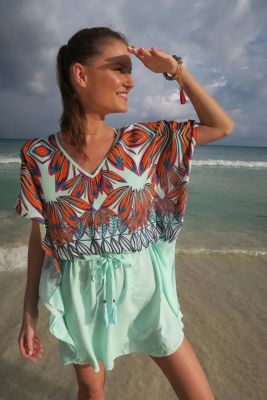 KAFTAN NATIVE AZUL KAFTAN NATIVE AZUL
