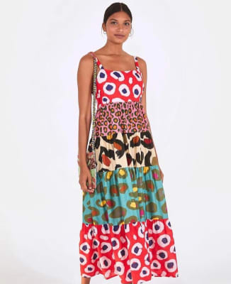 VESTIDO CROPPED PATCH ONCA POP VESTIDO CROPPED PATCH ONCA POP