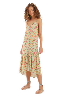 VESTIDO MIDI ISIS LEOPARDUS VESTIDO MIDI ISIS LEOPARDUS