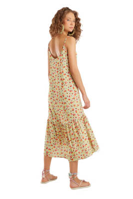 VESTIDO MIDI ISIS LEOPARDUS VESTIDO MIDI ISIS LEOPARDUS