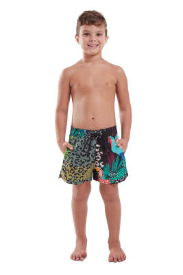 SHORT BARI FLORESTINHA INFANTIL SHORT BARI FLORESTINHA INFANTIL