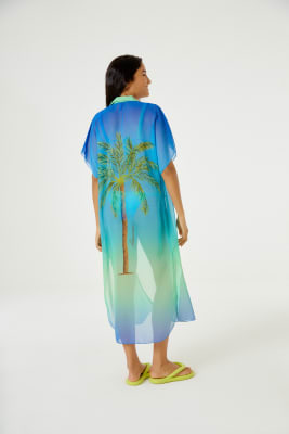VESTIDO CHEMISE PALMEIRA DEGRADE SKY VESTIDO CHEMISE PALMEIRA DEGRADE SKY