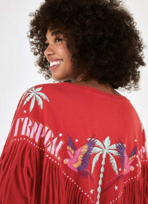 TOP FRANJA TROPICAL TOP FRANJA TROPICAL