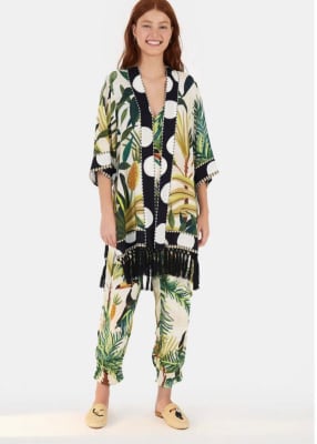 KIMONO LENCO ABACATUCA KIMONO LENCO ABACATUCA