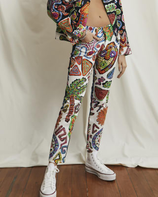 PANTALÓN ANKLE TRIBAL PANTALÓN ANKLE TRIBAL