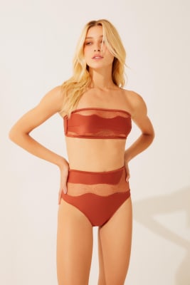 BIKINI HOT PANTS CURVES COBRE BIKINI HOT PANTS CURVES COBRE