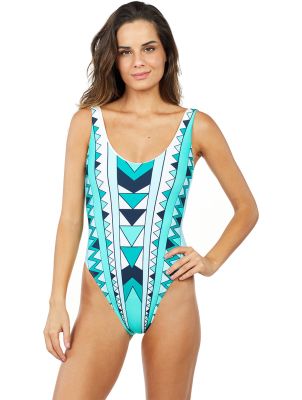 TRAJE DE BAÑO ASA DELTA LOS ROQUES VERDE TRAJE DE BAÑO ASA DELTA LOS ROQUES VERDE