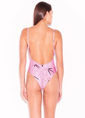 TRAJE DE BAÑO HEART BAMBOO ROSE TRAJE DE BAÑO HEART BAMBOO ROSE