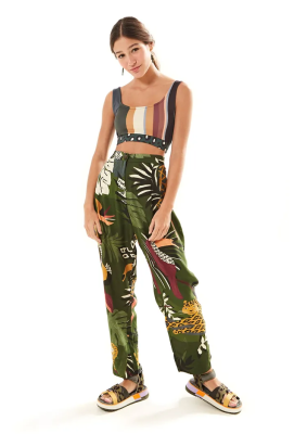 PANTALÓN BOSQUE TROPICAL PANTALÓN BOSQUE TROPICAL
