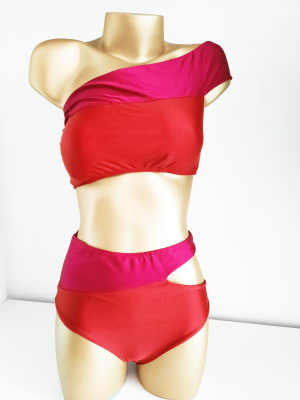 BIKINI CORDILHEIRA DUO LISO VERMELHO BIKINI CORDILHEIRA DUO LISO VERMELHO