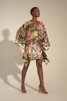 VESTIDO QUADRADOS AZULEJARIA VESTIDO QUADRADOS AZULEJARIA