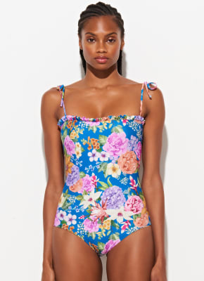 TRAJE DE BAÑO JULIAN FLOWER MIX BLUE GARDEN TRAJE DE BAÑO JULIAN FLOWER MIX BLUE GARDEN