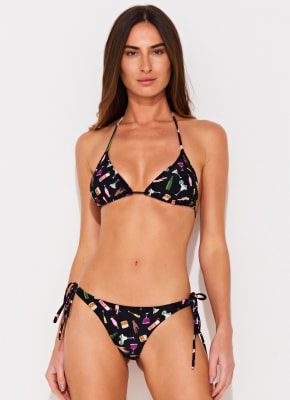 BIKINI LACINHO DRINKS BLACK BIKINI LACINHO DRINKS BLACK