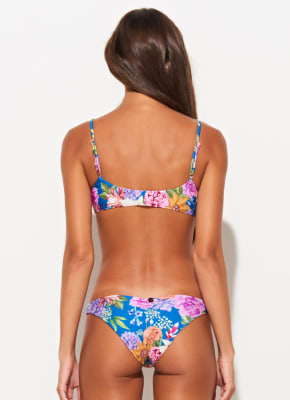 BIKINI CARLA FLOWER MIX BLUE GARDEN BIKINI CARLA FLOWER MIX BLUE GARDEN