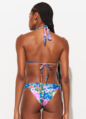 BIKINI FLOWERS MIX BLUE GARDEN BIKINI FLOWERS MIX BLUE GARDEN