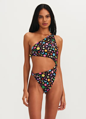 TRAJE DE BAÑO ISIS STICKERS SMILEY TRAJE DE BAÑO ISIS STICKERS SMILEY