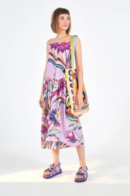 VESTIDO CROPPED PURPURA VESTIDO CROPPED PURPURA