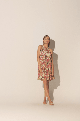 VESTIDO CORTO ABRICO VESTIDO CORTO ABRICO