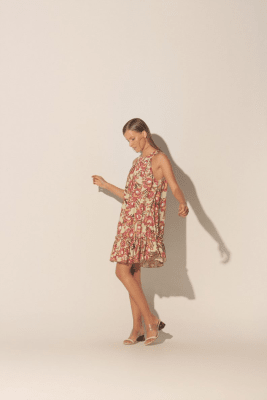 VESTIDO CORTO ABRICO VESTIDO CORTO ABRICO