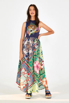 VESTIDO PATCH LENCO PADANG VESTIDO PATCH LENCO PADANG