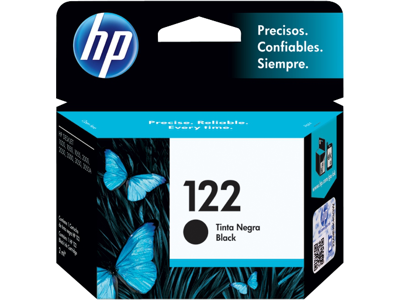 Tinta HP 122 Negro | TECNO E-SIM | Tienda de Tecnología y Música