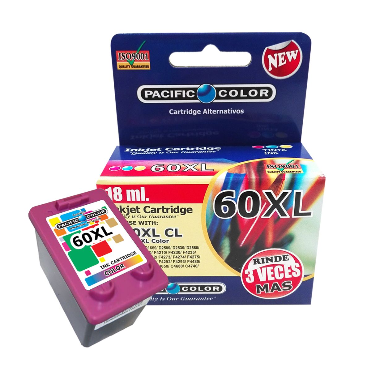 Tinta Alternativa Hp 60 XL Color | TECNO E-SIM | Tienda de Tecnología y  Música