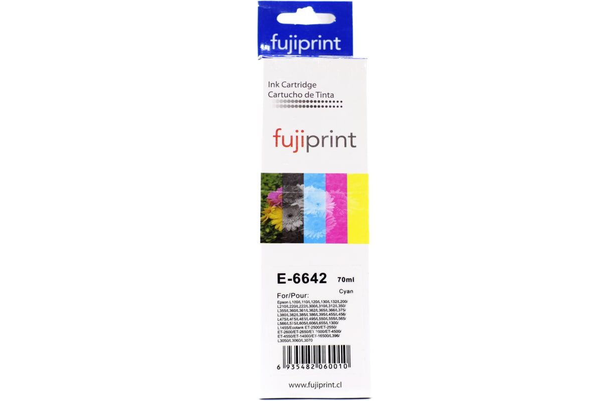 Tinta Alternativa Botella 664 CYAN (AZUL) FUJIPRINT | TECNO E-SIM | Tienda  de Tecnología y Música