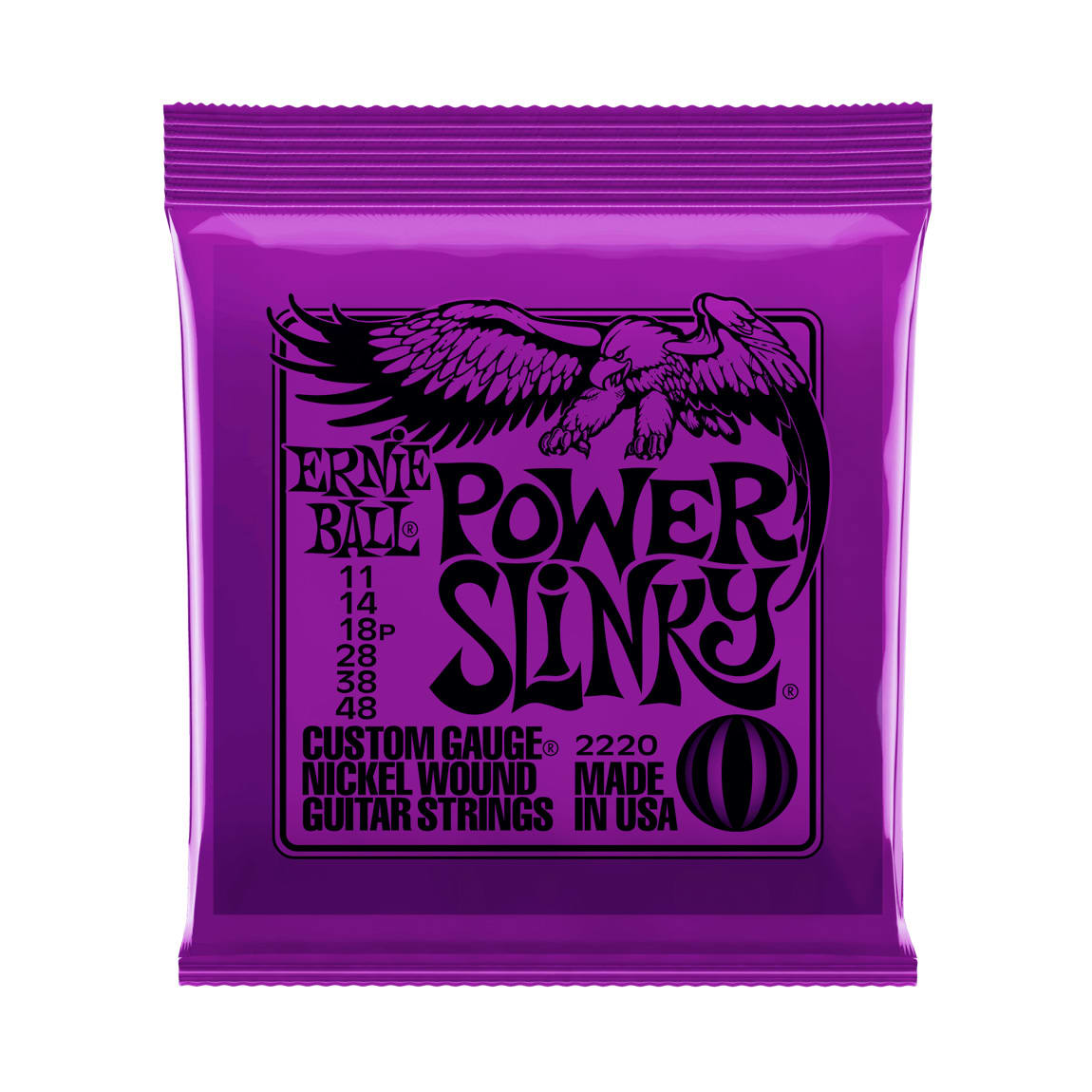 Cuerdas de Guitarra Eléctrica Ernie Ball Power Slinky | TECNO E-SIM |  Tienda de Tecnología y Música