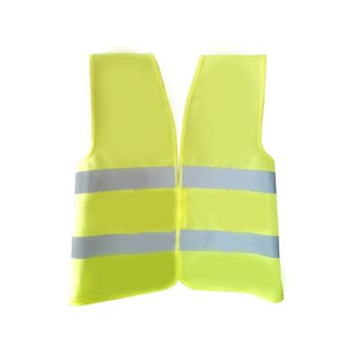 Chaleco reflectante Amarillo Fluor vehicular 1 bolsillo