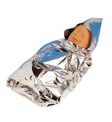 Manta Termica de emergencia - Neonatal 100x80cm - Alemania1