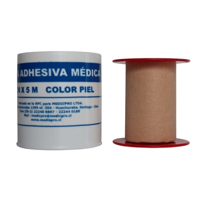 Cinta adhesiva Papel 5cmx5mt