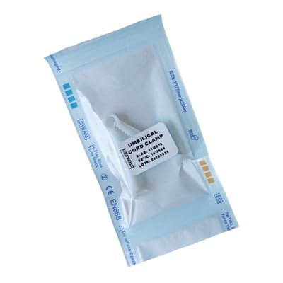 Clamp Umbilical Estéril -  100 Unidades