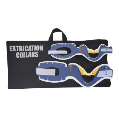 Kit de Collares Cervicales con Bolso de transporte (3 Collar Adulto y 2 Collar Pediatrico)1