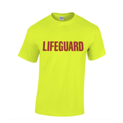 Polera Salvavidas -Amarillo Flour- EEUU1