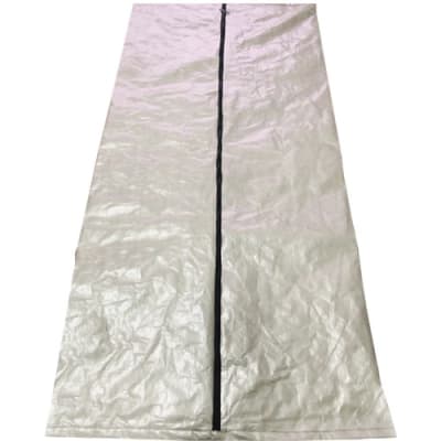 Saco de cadaver / Bolsa mortuoria s/asas - color silver - Impermeable