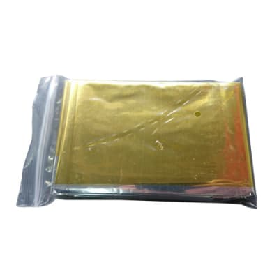 Manta Isotermica Pediatrica frio / calor SIRIUS oro / Plata