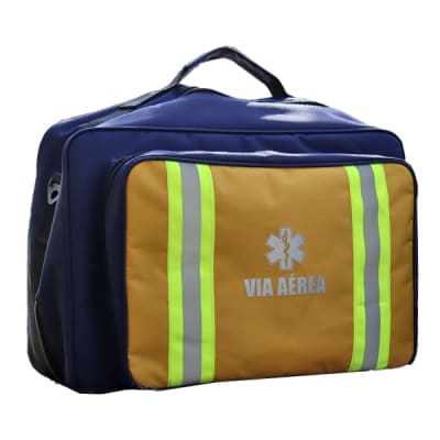 Bolso Via aérea - SAMU -  Logo reflectante - Incluye carpetas