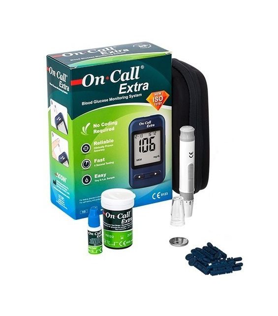 Kit Glicemia On Call Extra c/50 Cintas
