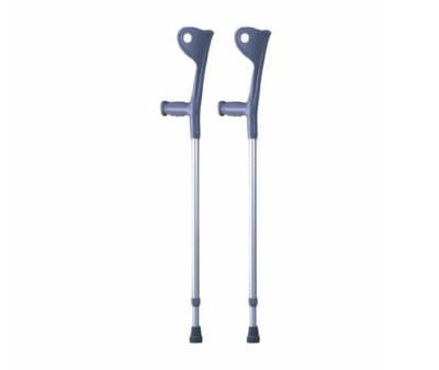 Baston Codera Fija Aluminio Par x 2